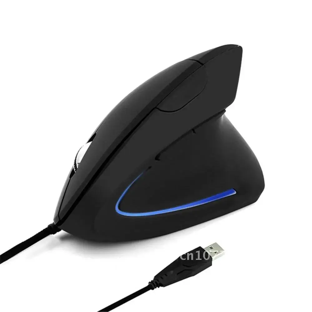 

Vertical Mouse Wired Ergonomic mouse Gaming 800/1200/2000/3200 DPI Mause Wrist Rest Protection Colorful Light Mice For PC/Laptop