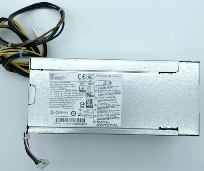 D16-250P1A New For HP ProDesk 400 600 800 G3 G4 Power Supply 250W PCH022 L08417-002 901761-002