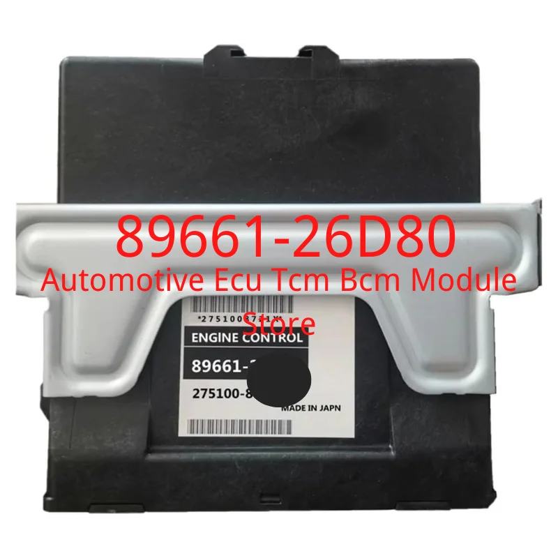 

89661-26D80 275100-8721 Original Engine Computer Board ECU Electronic Control Unit For Toyotantuk Toyota HIACE