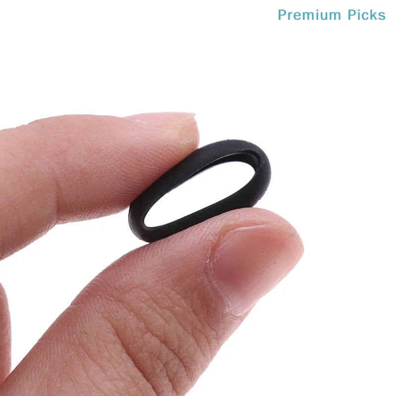 portable10pcs Flat Earphones Silicon Rubber Ring Case Flexible Earphone Shell Cover for 15mm Silicone earphone cover