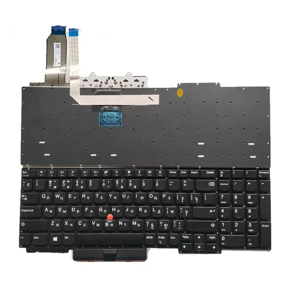 XIN-Russian Backlit Laptop Keyboard For Lenovo ThinkPad E15 Gen 1（20RD 20RE）TP00117A SL10W47275