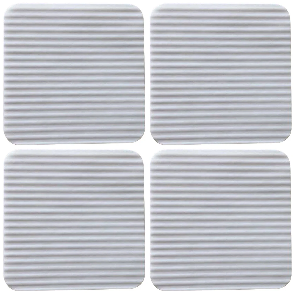 4 قطعة عدم الانزلاق البساط وسادة ملصق السجاد الشريط للأرضيات الصلبة منطقة السجاد القابض المطبخ الحمام الممر قبضة أمان #1