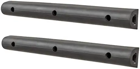 

Luverne 20" Universal Rubber Bumper Guard - 2 Pack for Loading Docks & Rear Fenders