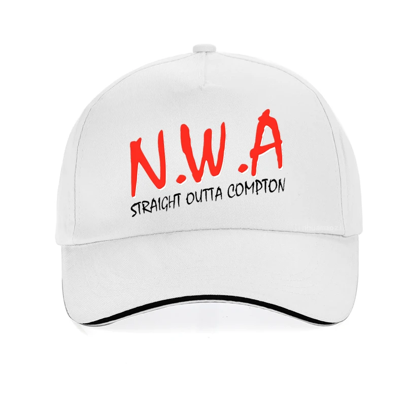 Fashion Men Print N.W.A straight Outta Compton hat Summer Unisex NWA Hip Hop hats Adjustable Summer baseball cap