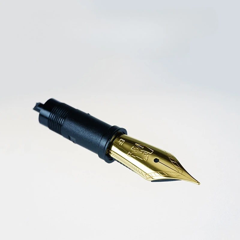 JOWO القلم بنك الاستثمار القومي رقم 6 الألمانية المستوردة قلم حبر المناقير EF F M B الذهب اكسسوارات العالمي استبدال الخط تلميح الكتابة هدية