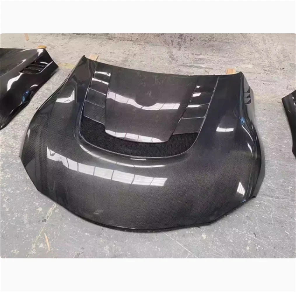 Car surround carbon fiber hood coupe tuning engine hood Body kit For 19-22 Toyota Supra GR A90 modified VARIS