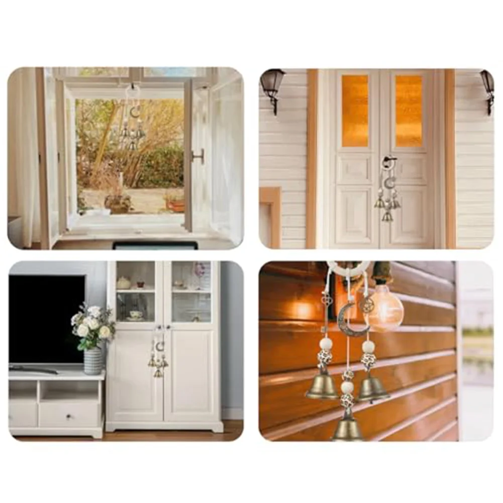 Doorknob Pendant Wind Chime Home Ambiance Bohemian Style Door Ornament Vintage Pendant Charming Home Accessory