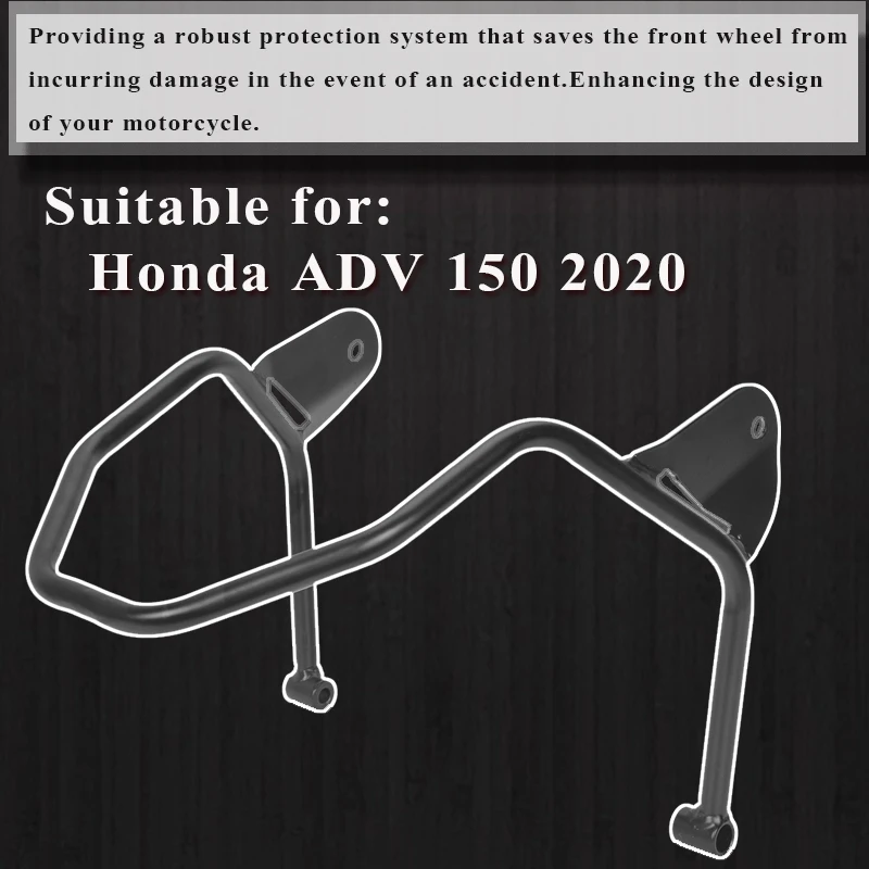 Motorcycle Front Wheel Bumper Crash Bar Frame Protector Guard Fender for 2020 HONDA ADV-150 ADV 150 ADV150 2020 Accessories