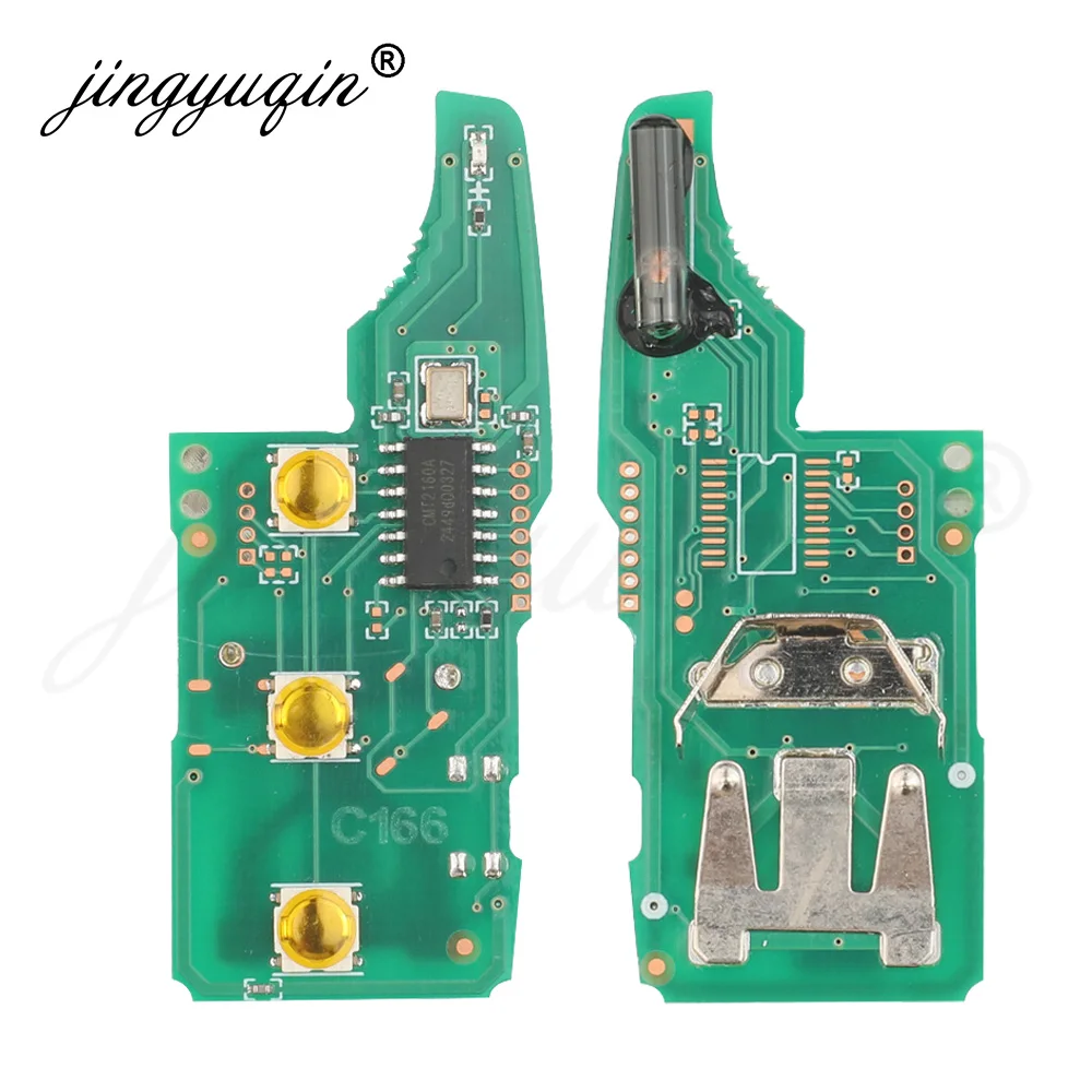 Jingyuqin 5/10X for VW Polo Sedan Golf 6 Passat B6 Volkswagen Touran Bora 5K0837202AD 315434Mhz ID48 Remote Control Flip Car Key