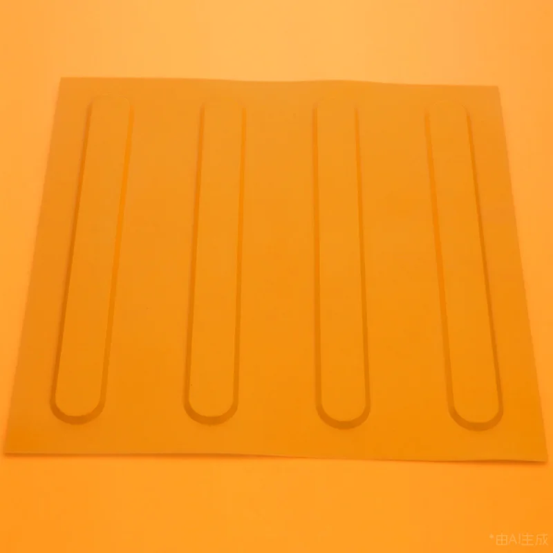 الطوب العمياء للمسار 8 قطع متعددة الوظائف الطوب الأرضي سهلة التركيب لوحات أعمى الشارع سطح أملس آمن المشي #1