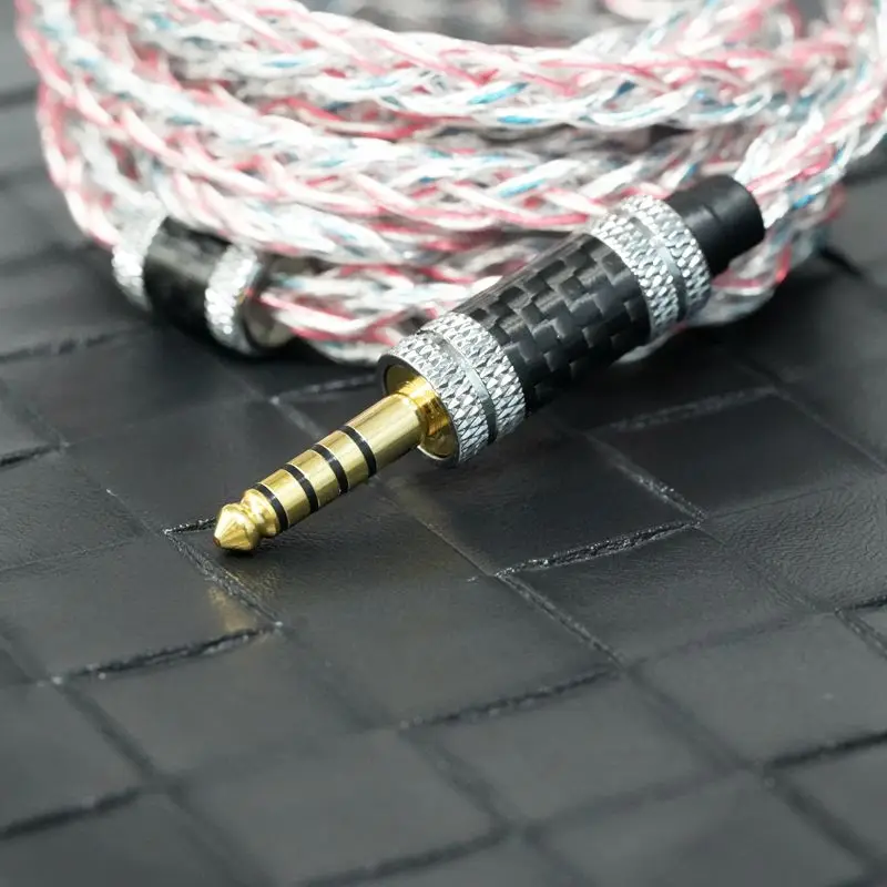 XINHS S19 Alloy Copper Silver Plated+7N Single Crystal Copper Earphones HIFI Upgrade Line