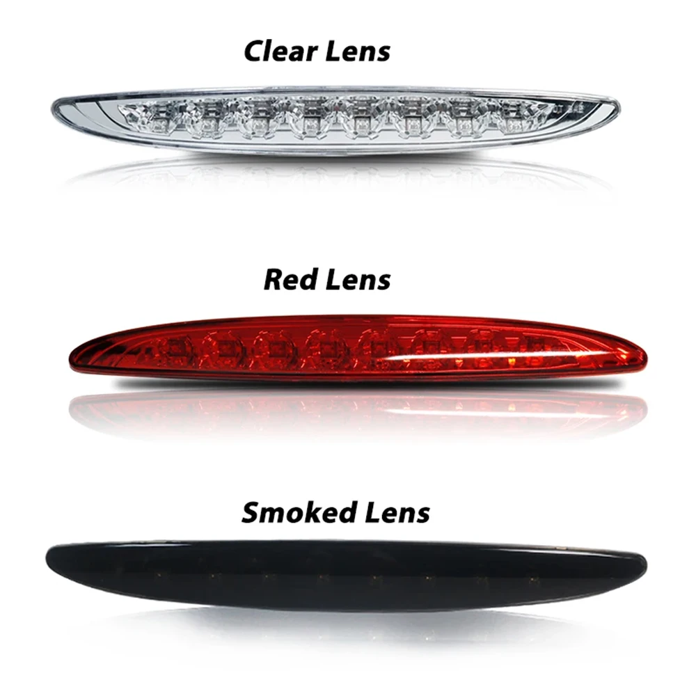 1PC Red LED High Mount Third 3rd Brake Stop Light Tail Light For MINI Cooper R50 R53 Hatchback 2002-2006 63256935789 63256935790