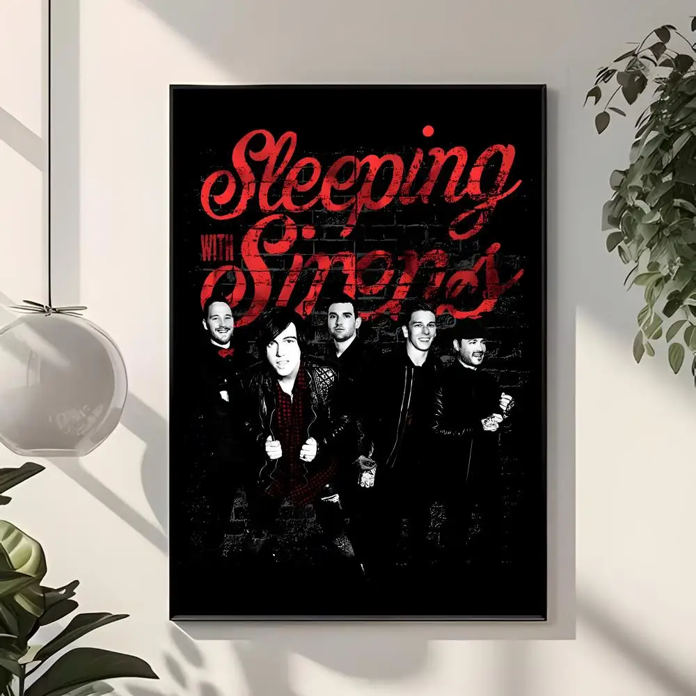 Emotional Rock Band S-Sleeping with Sirens Poster Modern Home Decor & Interior Design | Wall Art Collection