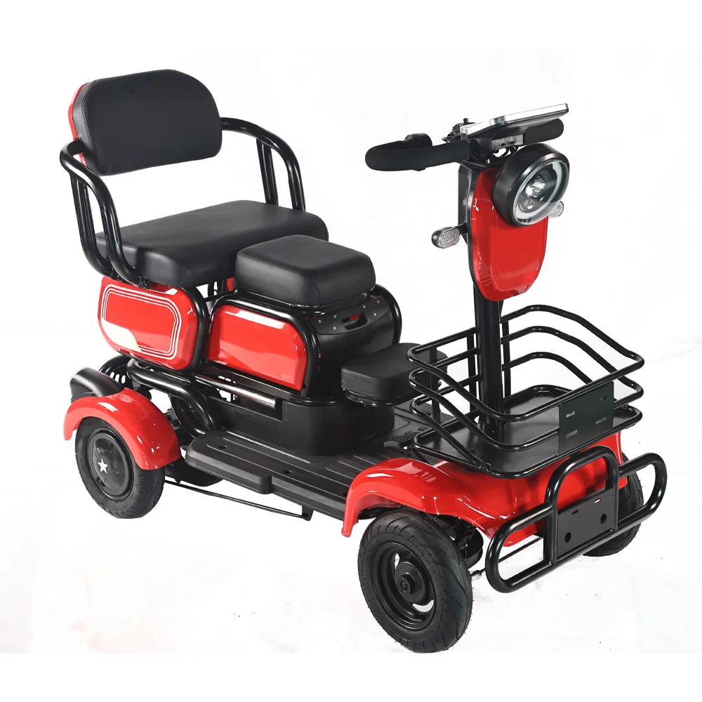 Wholesale 600W Mobility Electric Golf Elderly Long Range Escooter 4 Wheel Electric Bike For Adults