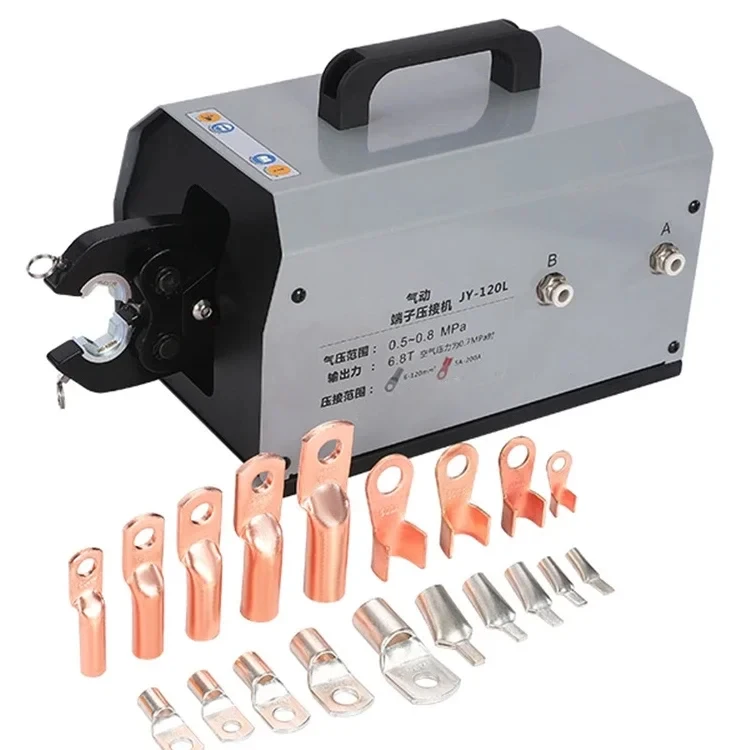 120SQMM Hand Terminal Crimping Tool Pneumatic Terminal Crimping Machine Terminal Stamping Machine