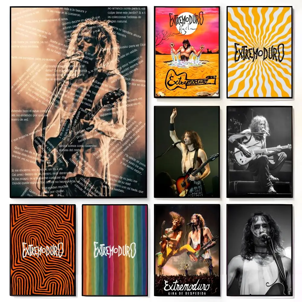 Popular Punk Rock Band E-Extremoduro Poster American Film Mural Home Childrens Room Wall Decor Print