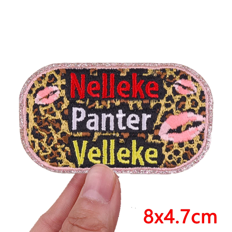 2026 Roze Stijl Nederland Oeteldonk Embleem Geborduurde Patches Kikker Ijzer Op Patches Voor Kleding Uniform Naai Borduren Nieuwe DIY