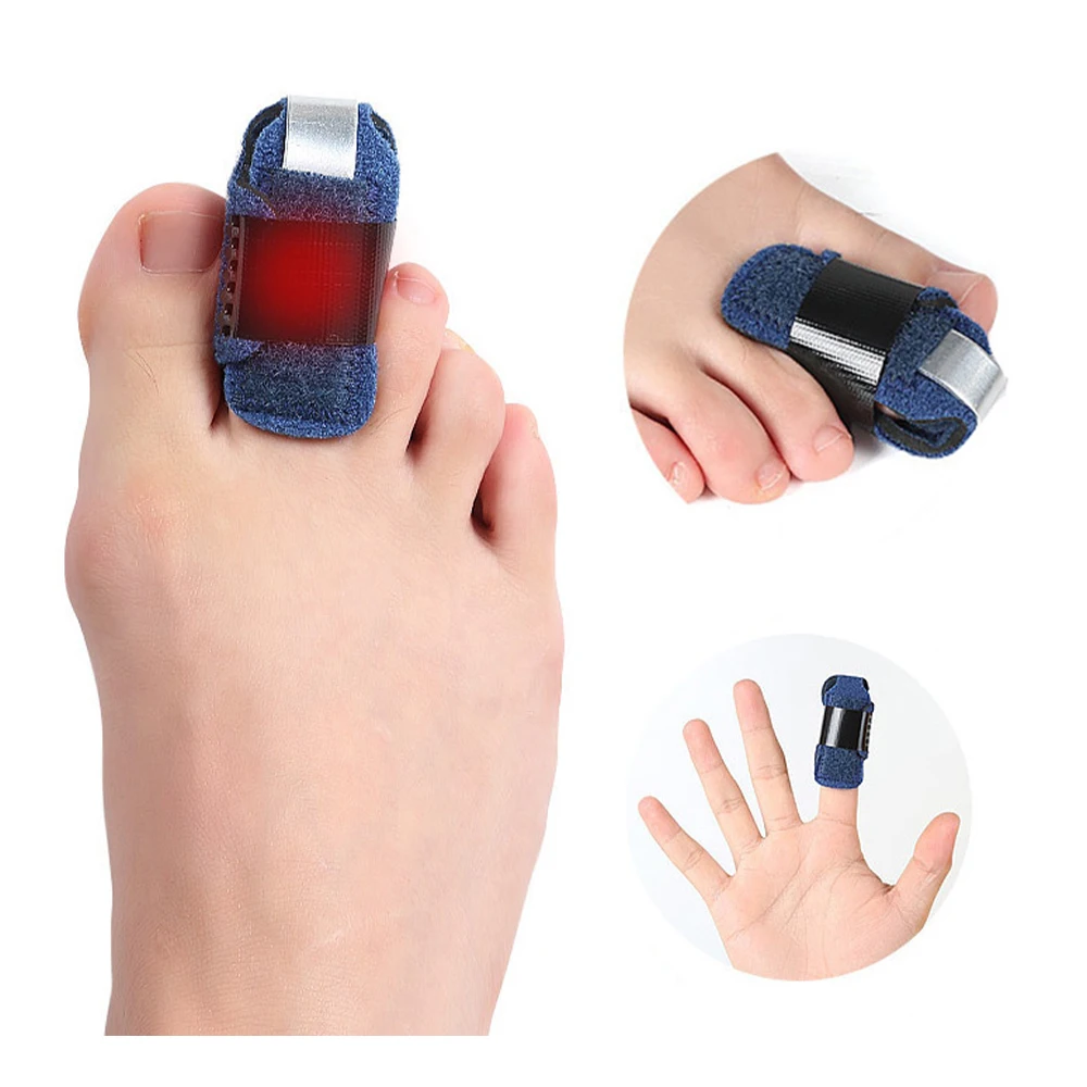 Tala de dedo cinta dedo tala alisador para martelo corrector torto garra toe estabilizador suporte pé dedo alisador