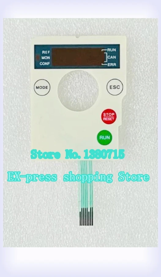 VFD Spare Parts High Quality Membrane Switch Key Film Front Overlay Compatible with Altivar 312 ATV312 Series Operator Panel