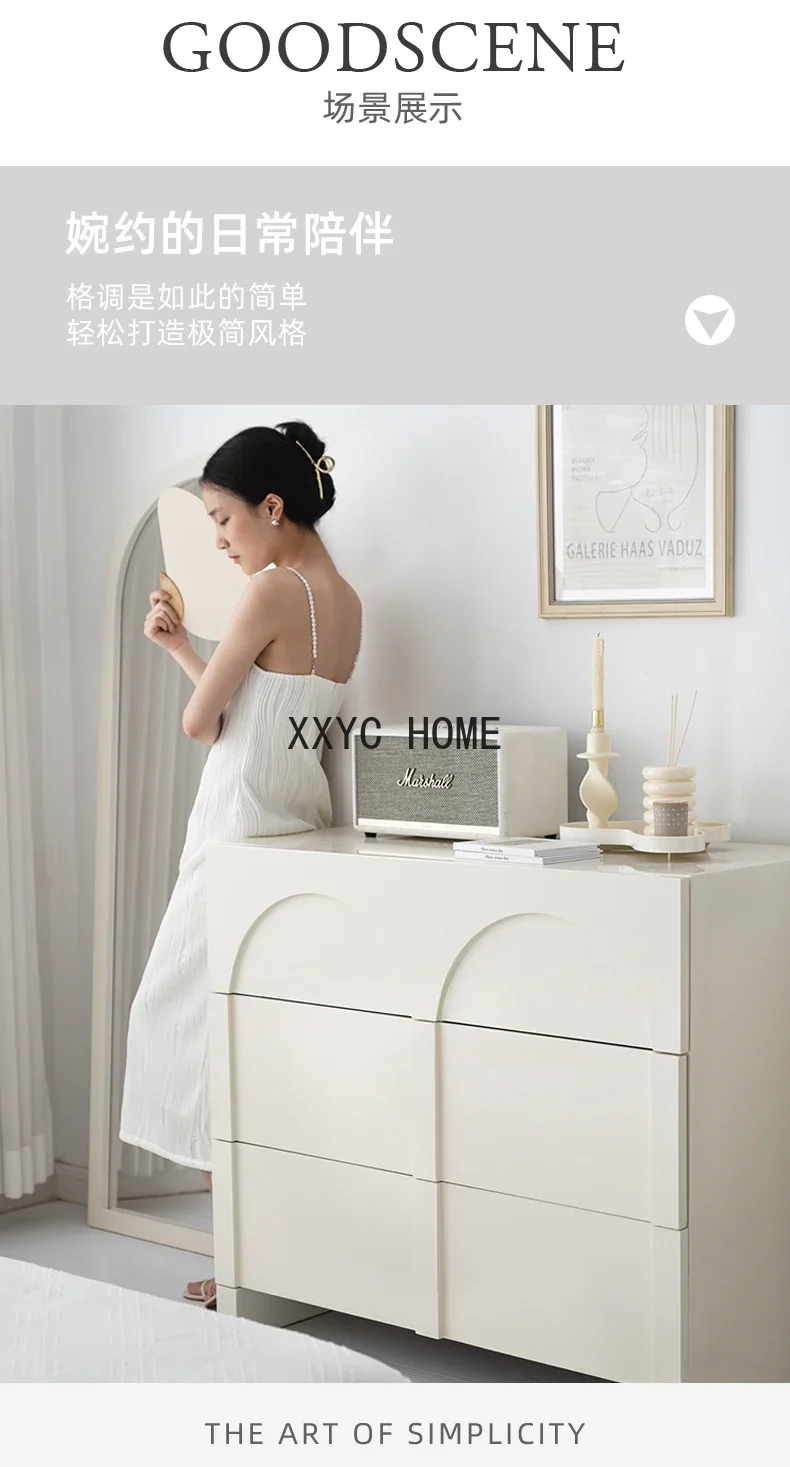 Шкаф-буфет для гостиной, современный простой и легкий роскошный домашний прикроватный столик, настенный шкаф для спальни