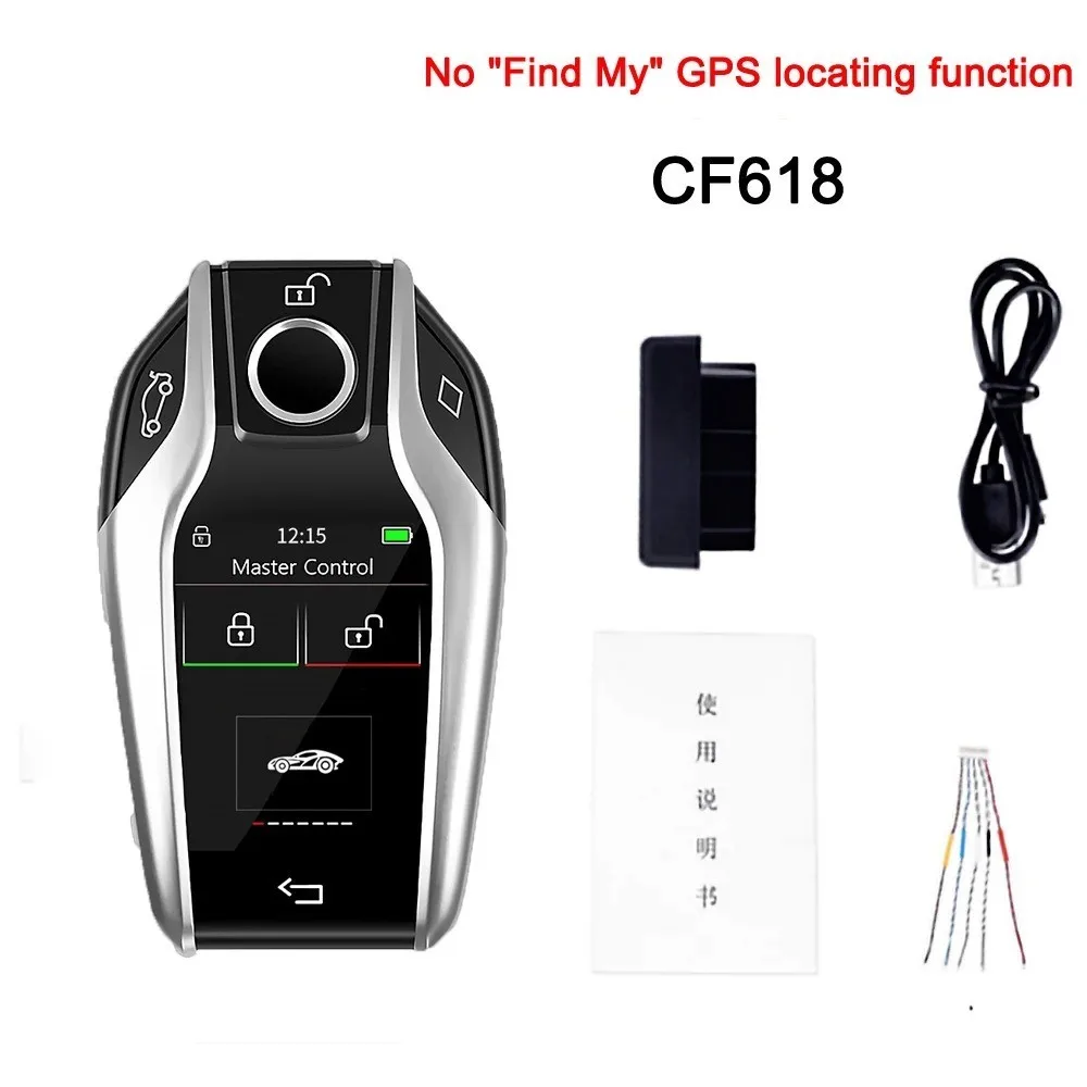 

Универсальный смарт-пульт с ЖК-дисплеем CF618 для BMW, Benz, Audi, Kia, Ford, Jaguar, VW