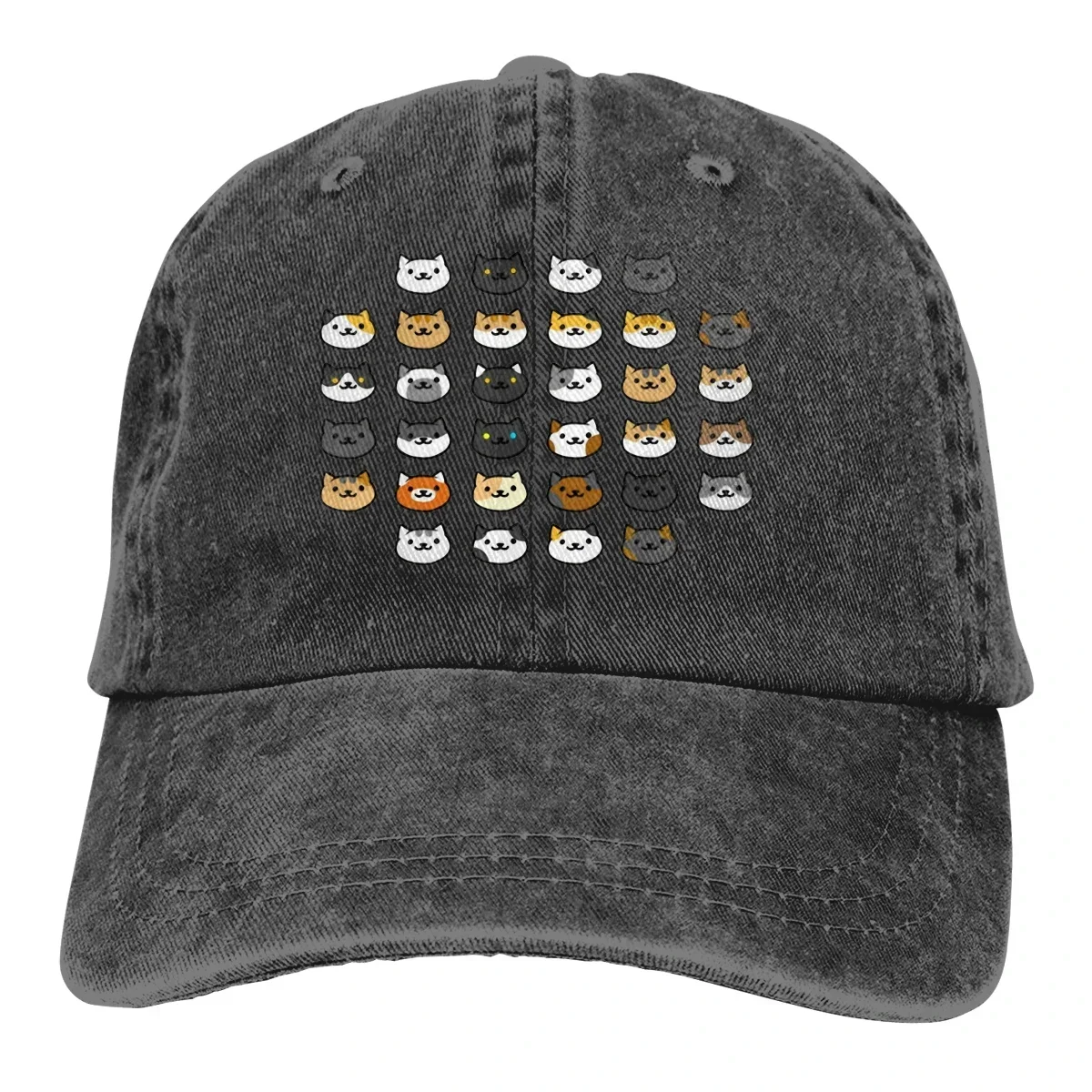 

CAT BACKYARD The Baseball Cap Peaked capt Sport Unisex Outdoor Custom Neko Atsume Kitty Collector Funny Games Hats