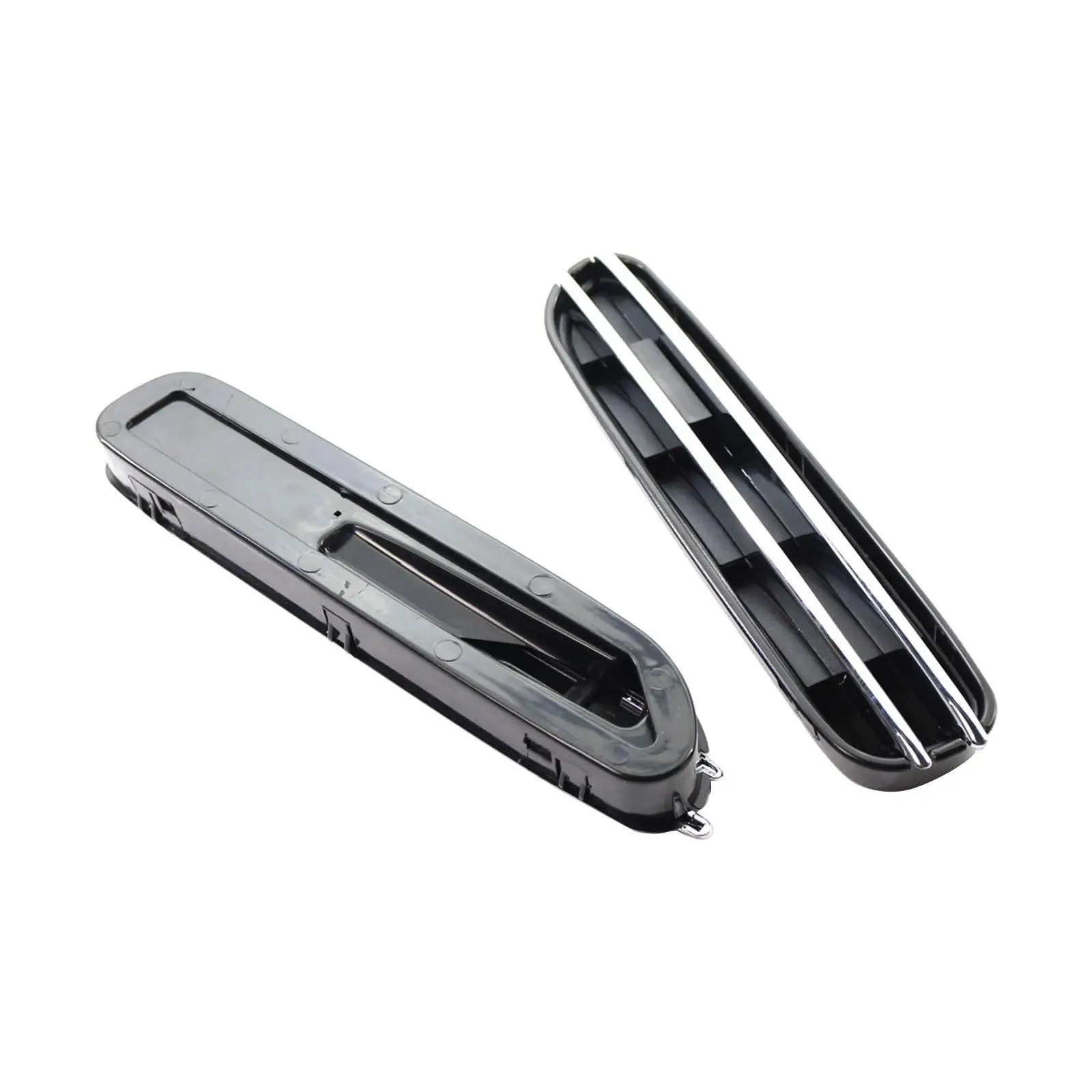 

1 Pair Side Fender Air Flow Vents Grilles Decor Trim for BMW 5 Series E39 E60