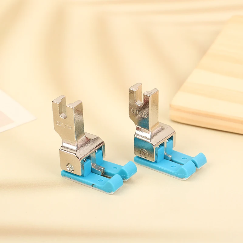 1Pc CD1/32\'\' 1/16\'\' Industrial Sewing Machine Plastic Double Compensating Presser Foot Lockstitch Sewing Machine Standard Foot