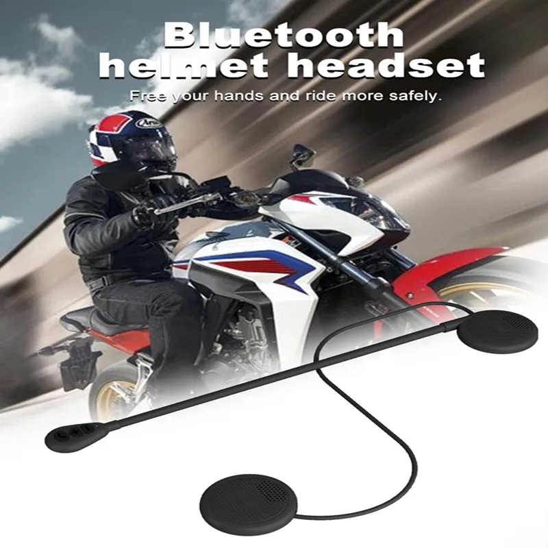 

M5H Ultra Thin Headset Bluetooth Motorcycle Helmet Earphone Auto-Answer Wireless Stereo Music Player Handsfree Headphone