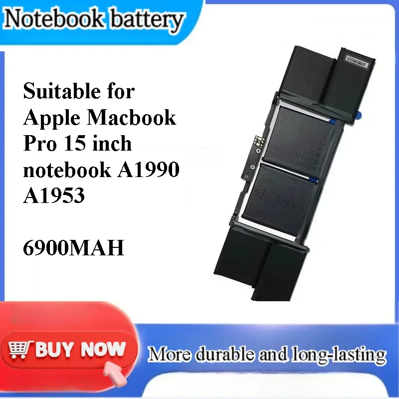 [NEW] for Apple MacBook Pro 15 inch A1990 A1953 Laptop Battery for 2018 Year Notebook Computer