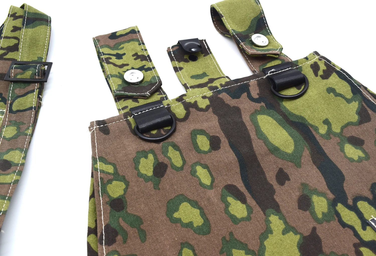 Imagem -05 - Replica Wwii Ww2 Alemão Bolsa de Pão com Alça de Carvalho Primavera Camo Cor