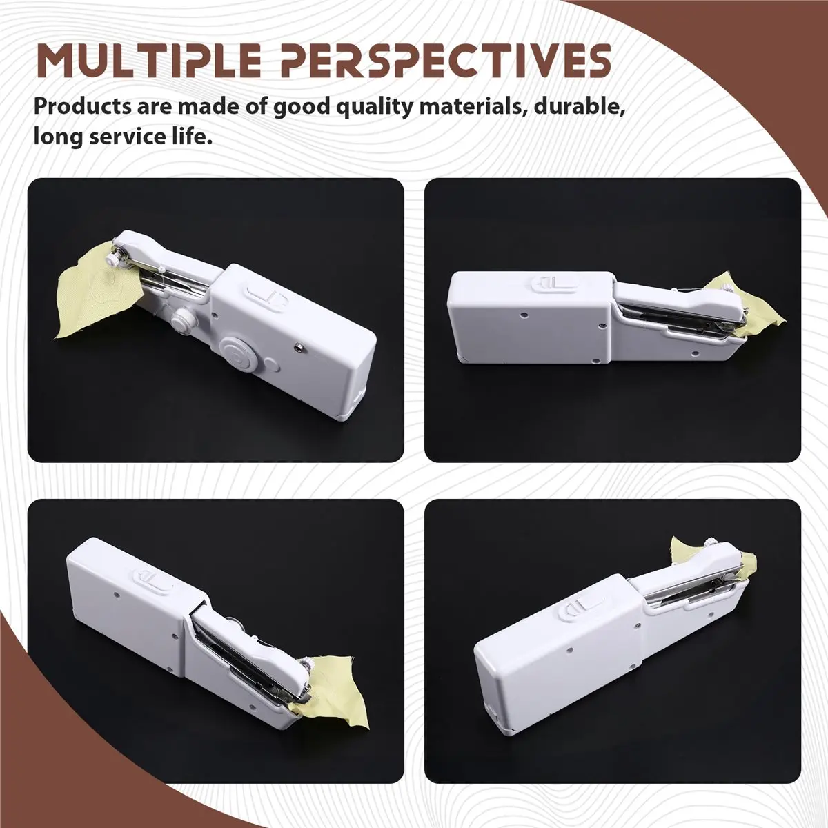 

Портативная ручная мини-микро-домашняя USB-электрическая швейная машина, комплект, простая в шитье рубашка, карманная ручная швейная машина