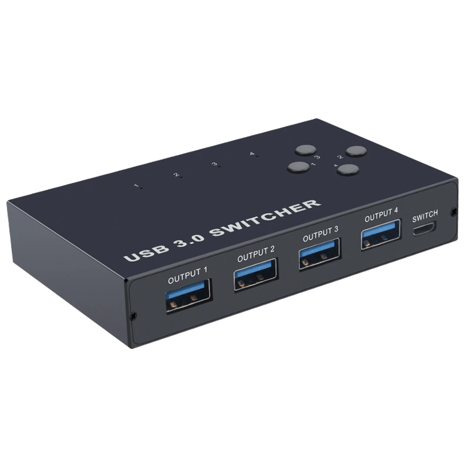 Imagem -02 - Porta Usb 3.0 Kvm Switch com Edid Fácil de Usar para Computador pc 4