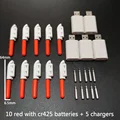 red L and 5 USB