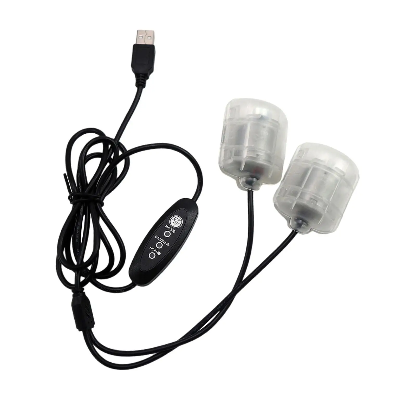 

R260 Цилиндрический вибрационный двигатель USB Вибрационный двигатель Портативный, средний и низкий, универсальный, 5 В постоянного тока для массажной подушки, поясного ремня