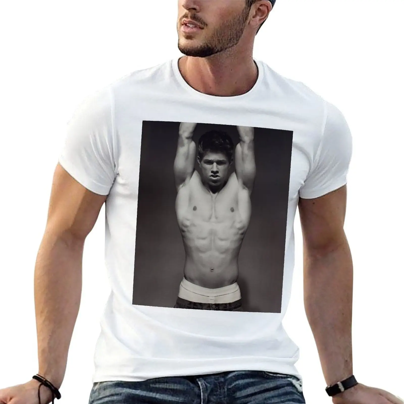 Camiseta MARKY MARK, camiseta para hombre, camisetas de verano, camisetas 100% de algodón con estampados, camiseta