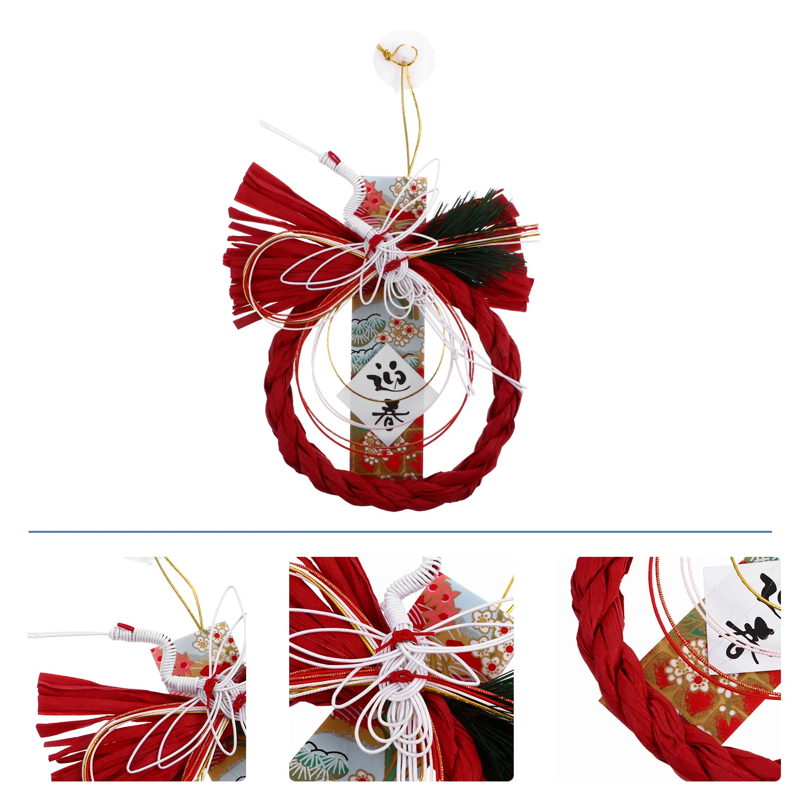 

Straw Ornaments Plant New Year Ornaments Craft Christmas Hanging Decor Decor New Year Craft