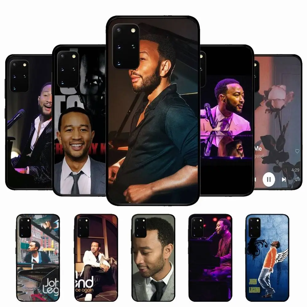 Singer J-John L-Legend Phone Case For Samsung S 24 Fe 25 Ultra Plus 20 Lite 21 30 22 23 24 22 Ultra 5G Fundas