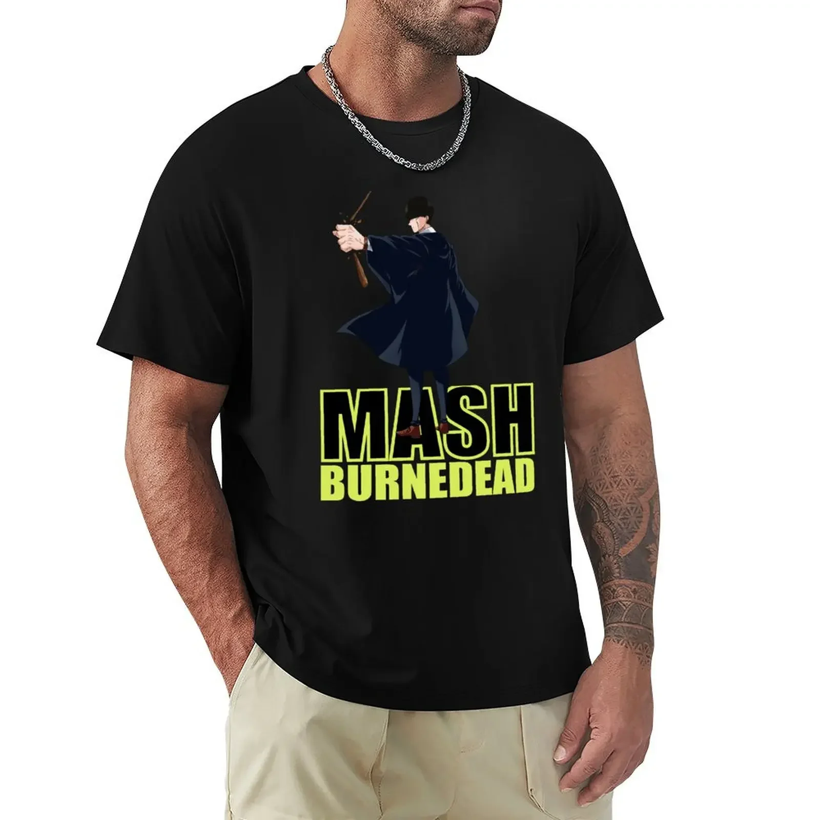 Mashle - Mash Burnedead T-Shirt shirts graphic tees blanks graphic tee shirt mens big and tall t shirts