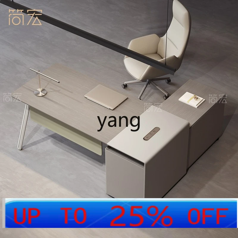 

LH Manager Офисный стол и стул Комбинированная мебель Супервизор Простой современный стол президента Босса