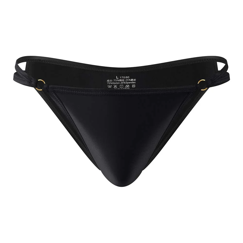 Men Sexy Ice Silk Briefs Underwear Shinny Satin Low Rise Briefs Half-Wrapped Buttocks Pouch Panties Underpant