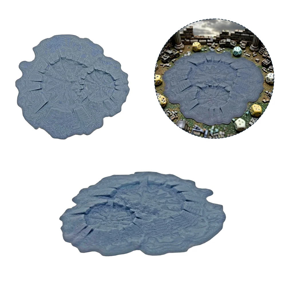 

Кратеры для разнообразия ландшафта в DnD, для оформления игровых полей, настольные миниатюры, альтернативные кратеры для военных игр, совместимые с Wargame