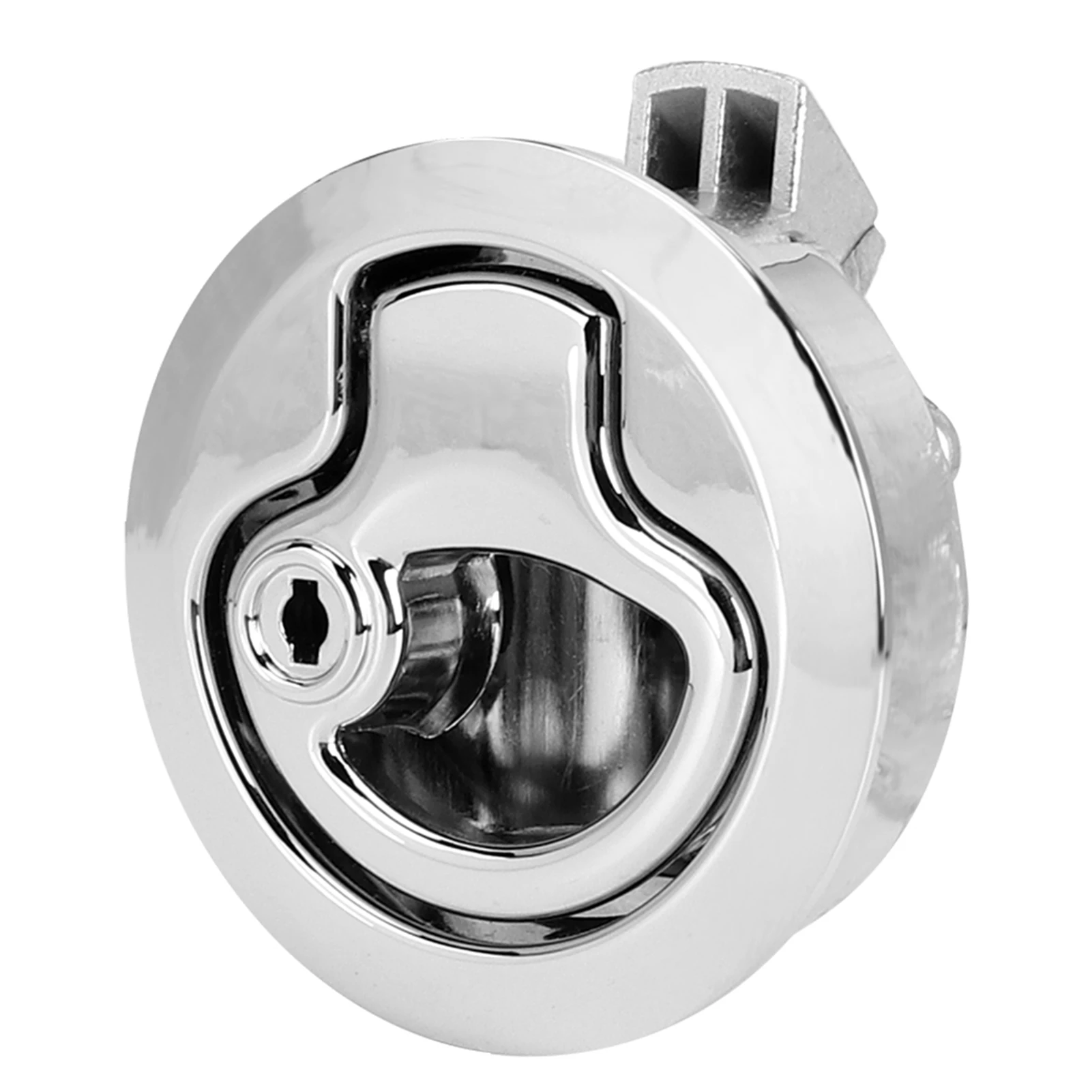 Boat Locking Hatch Latch with Keys Lift Handle Lock Marine Boat Pull Hatch Lack Lock Anti Corrosion RV Closure Security Lock