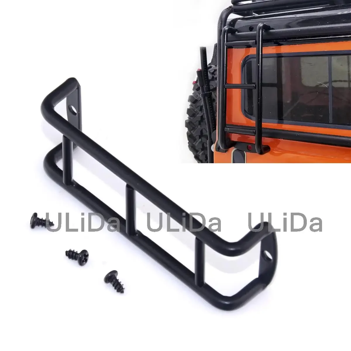 โลหะมินิบันไดบันไดอุปกรณ์เสริมสําหรับ Traxxas TRX4 TRX-4 ปกป้อง SCX10 SCX10 II 90046 90047 1/10 RC Crawler รถของเล่น