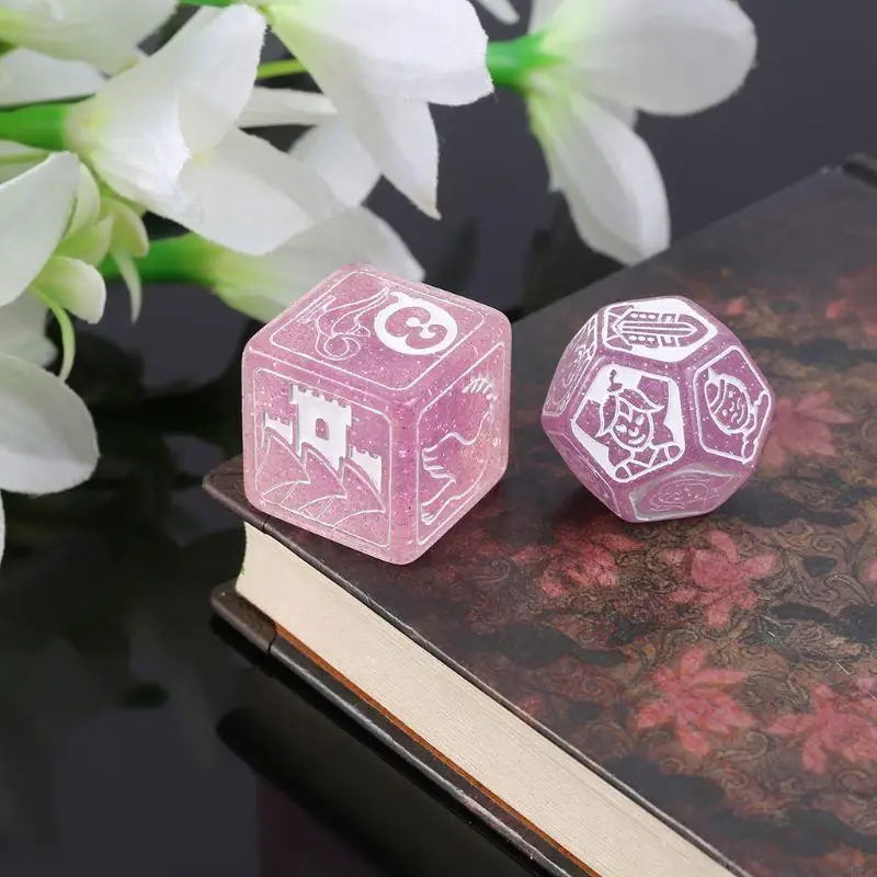 

U1JC 7pcs/Set Story Dices для истории для времени Полиадральный игровский кости говорит Party Multi FA