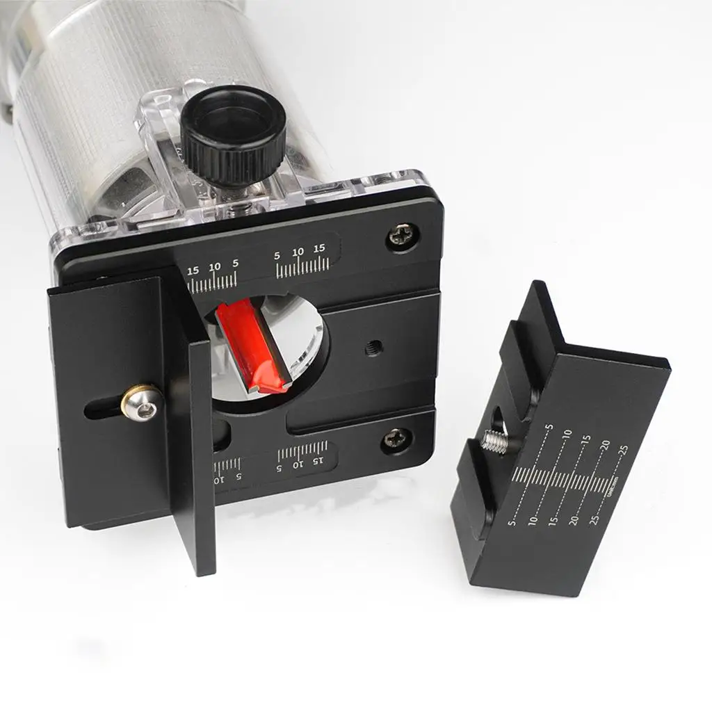 2 in 1 Trimming Machine Cover Power Tools Parts Slotted Bracket Router Joiners Tool Bracket for Ff04-6 Ff02-6 Trimming Machine