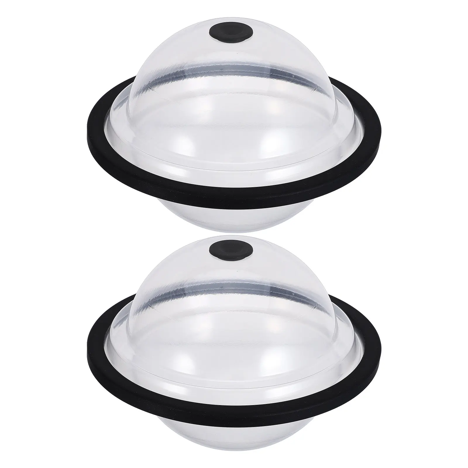 2Pcs Ice Mold Large Sphere Ball Molds Reusable for Cold Drinks Whiskey Cocktails Ice Bath Cube Tray Easy Release