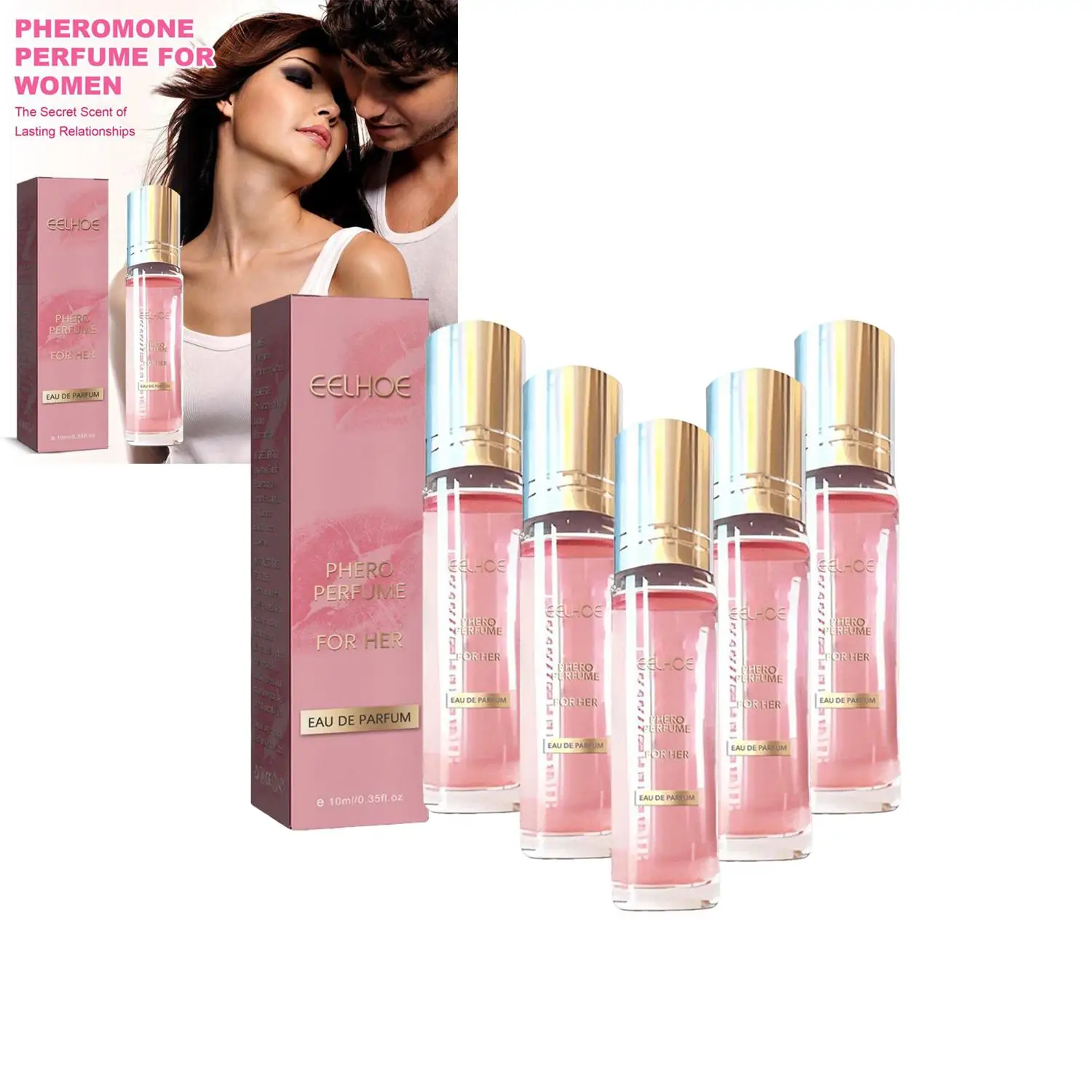 5 Stücke 10 ml Flirten Parfüm Pheromon Sexuell Stimulierendes Duftöl Langlebiger Duft Sexy Produkt Für Frauen