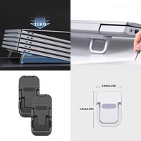 Foldable Portable Laptop Holder Bracket Aluminum Computer Stand For Home Office Desk Work Place K1KF