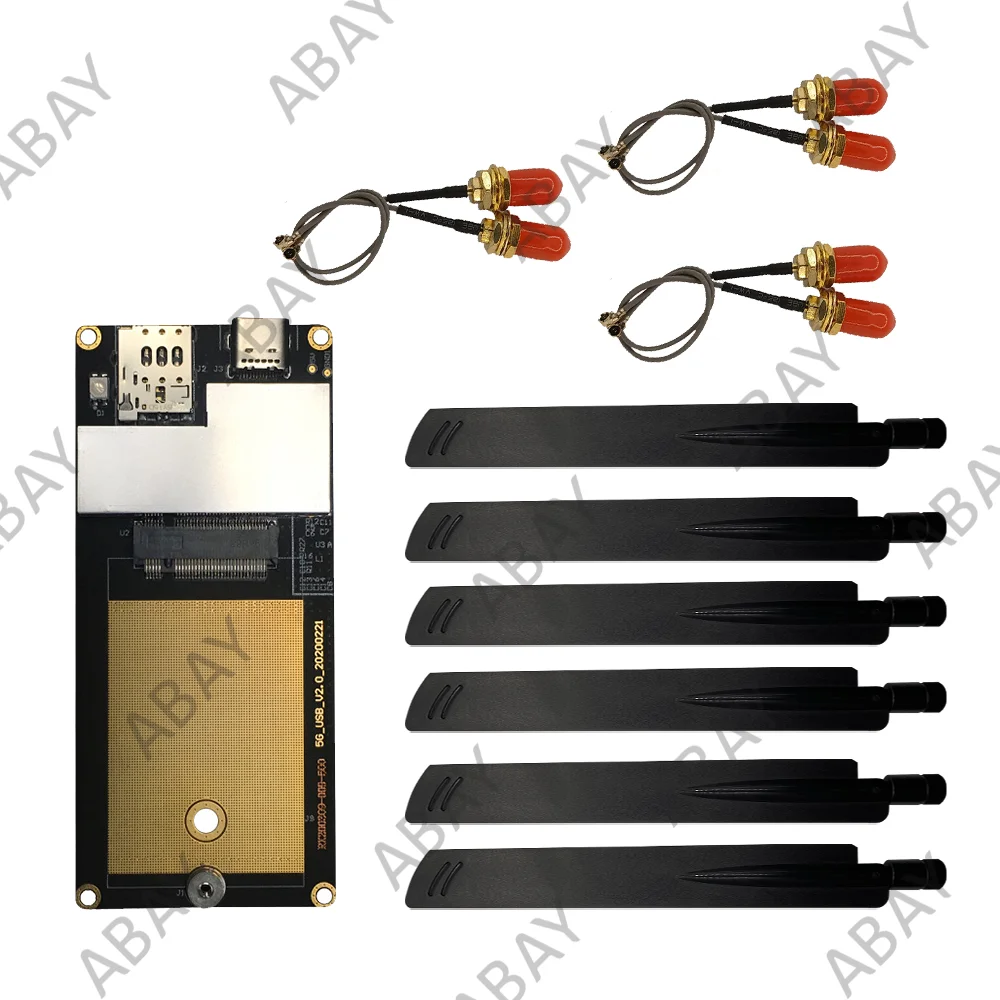 Адаптер M.2-USB с GPS-антенной Pigtail для модуля M.2 5G, модуль Gosuncn GM800